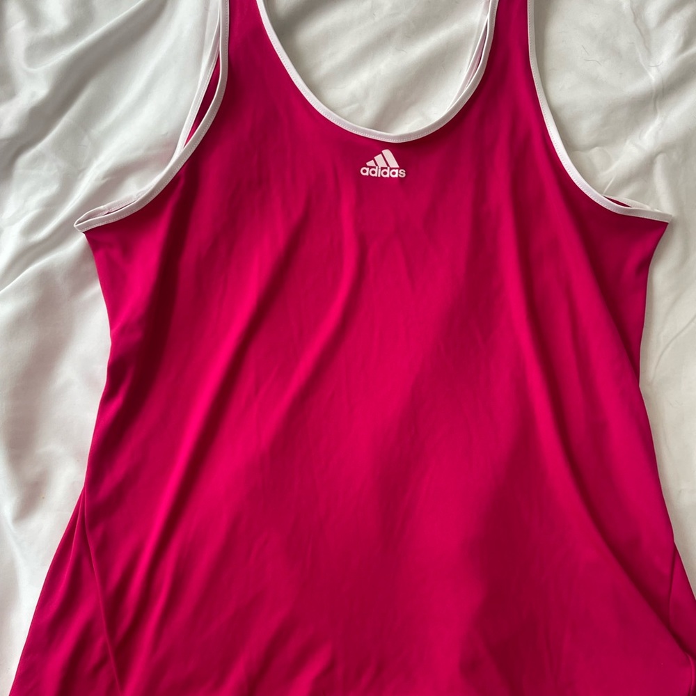 Adidas Women's Pink Tank Top